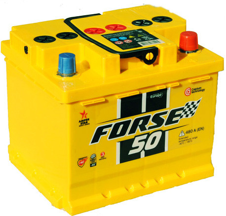 Forse Premium 50Ah 480A Jobb+ Akkumulátor (W50A-0)