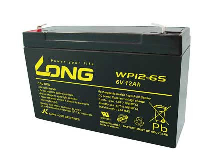 Kung Long UPS 12Ah Bal+ Akkumulátor (WP12-6S)