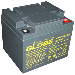 Globe DC HME 50Ah Jobb+ Akkumulátor (WP50-12NE)