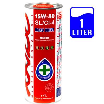 (25113) 15W-40 SL/CI-4 XADO motorolaj 1liter
