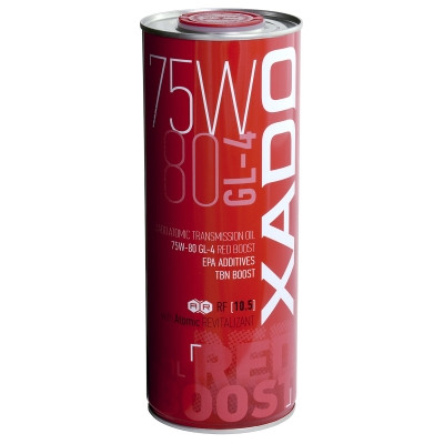 75W-80 GL4 RED BOOST XADO váltóolaj 1liter