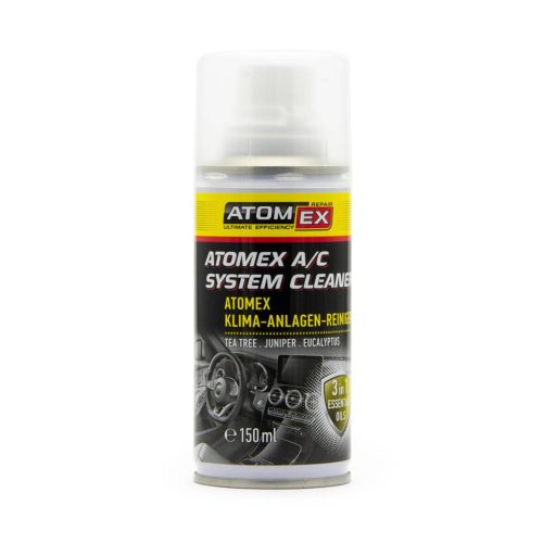 Atomex autó belső légtér és szellőztetőrsz. tisztító (antibakt.,150 ml)