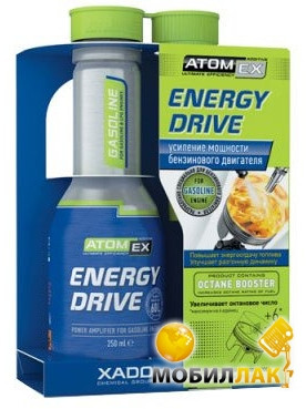 Atomex Energy Drive, benzines 250 ml