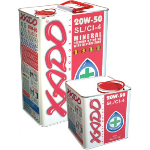 20W-50 SL/CI-4 XADO motorolaj 4liter