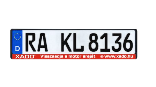 Xado rendszámtábla keret