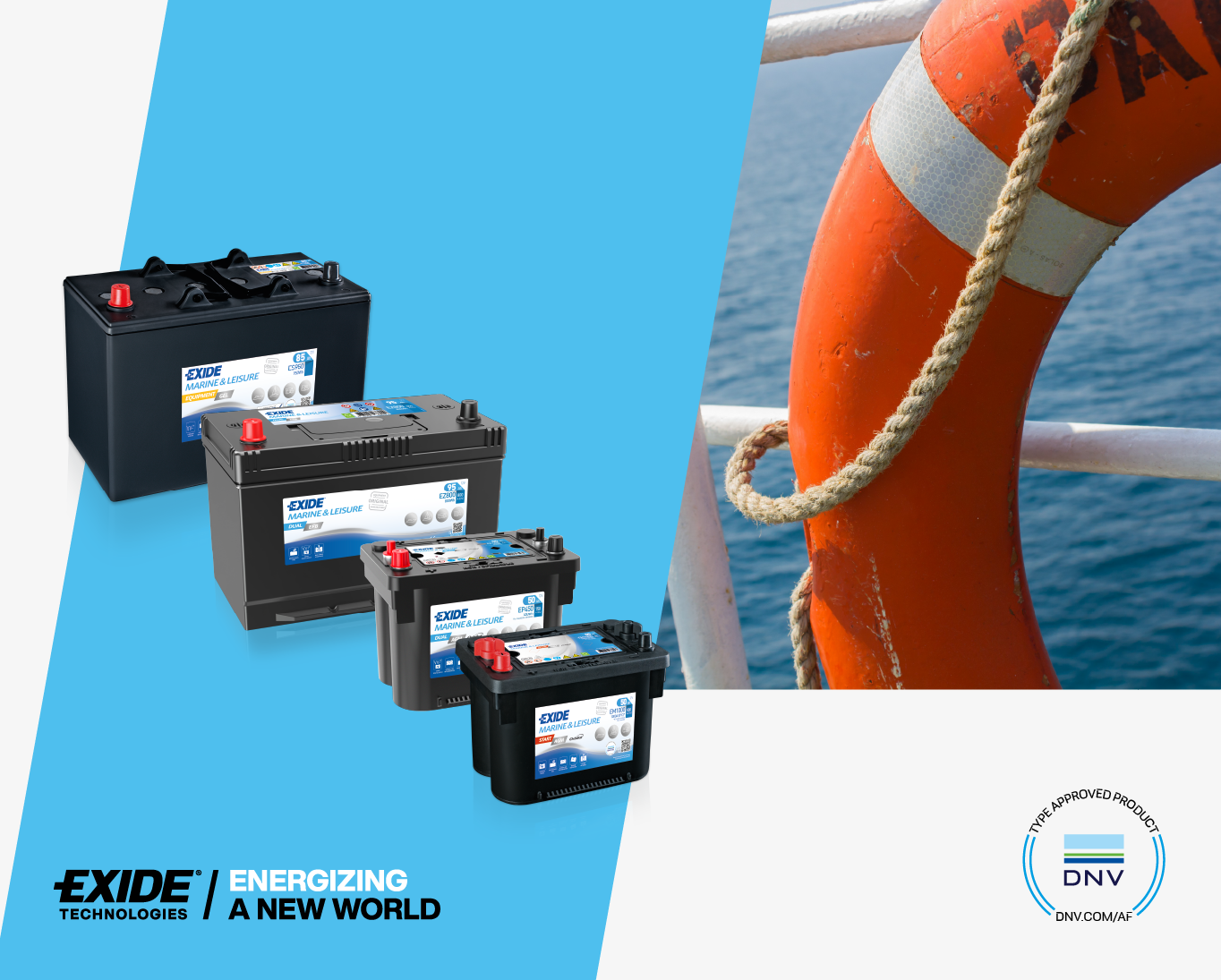 Exide DUAL AGM marine akkumulátor