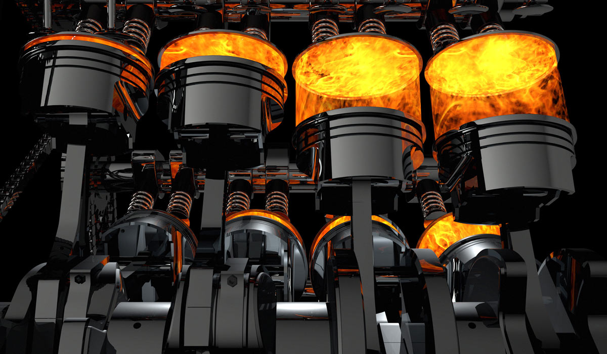 Alacsony vagy egyenlőtlen nyomás a hengerekben